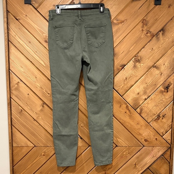 Buffalo David Bitton Olive Skinny Jeans Style Hanna Size 8 - Picture 2 of 4